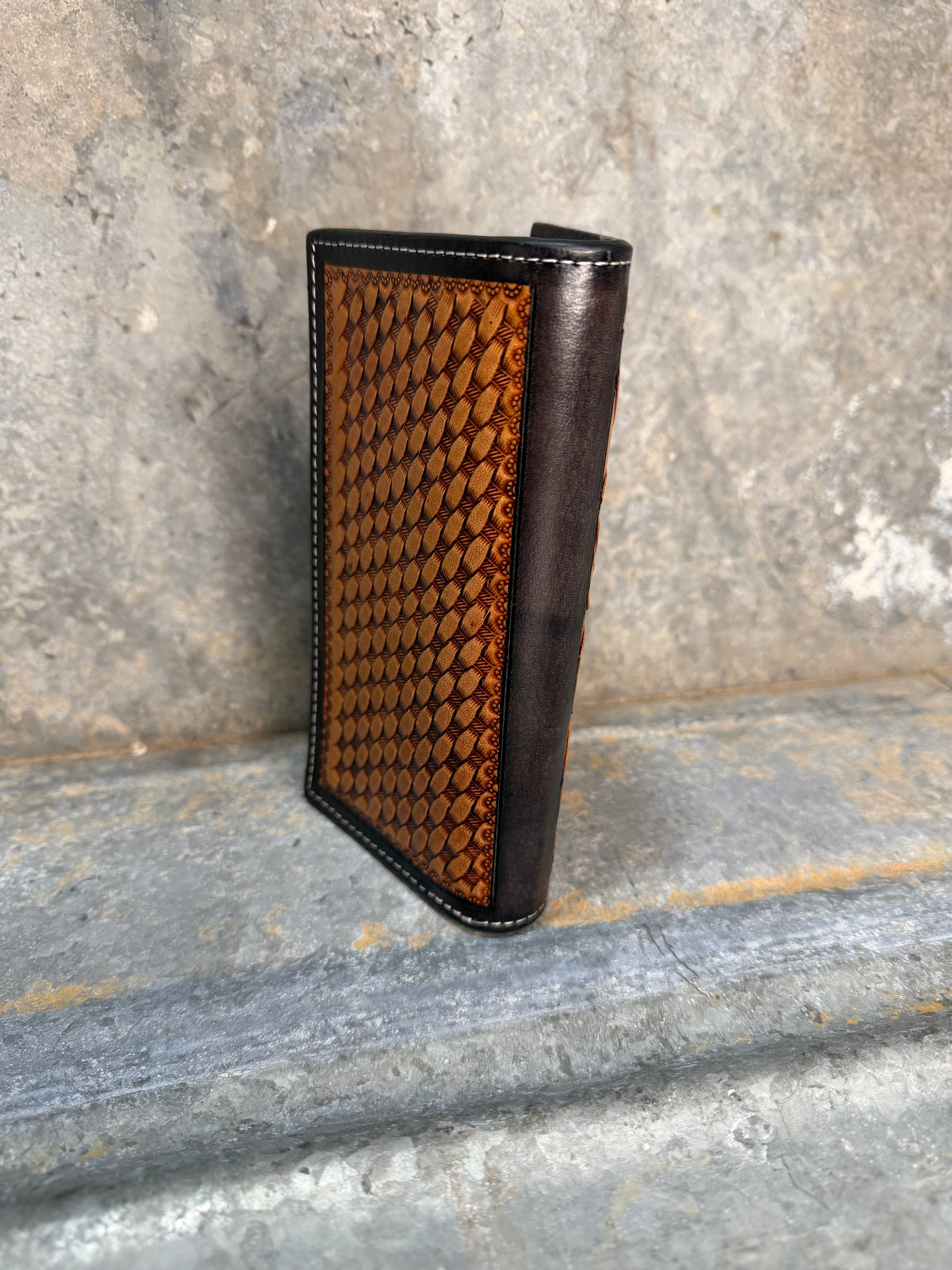 Rodeo Wallet Tooled Leather