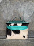 Cowhide Cosmetic/Travel Case