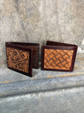 Tooled men’s wallet
