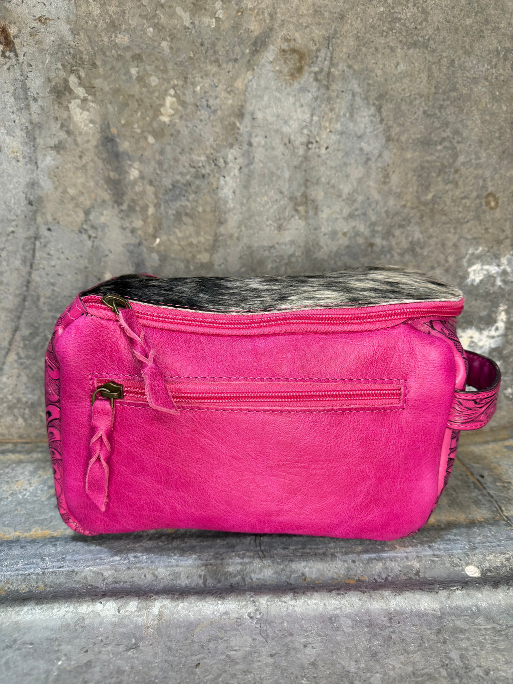 Cowhide Toiletry Bag