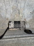 Black Cowhide Wallet/Crossbody