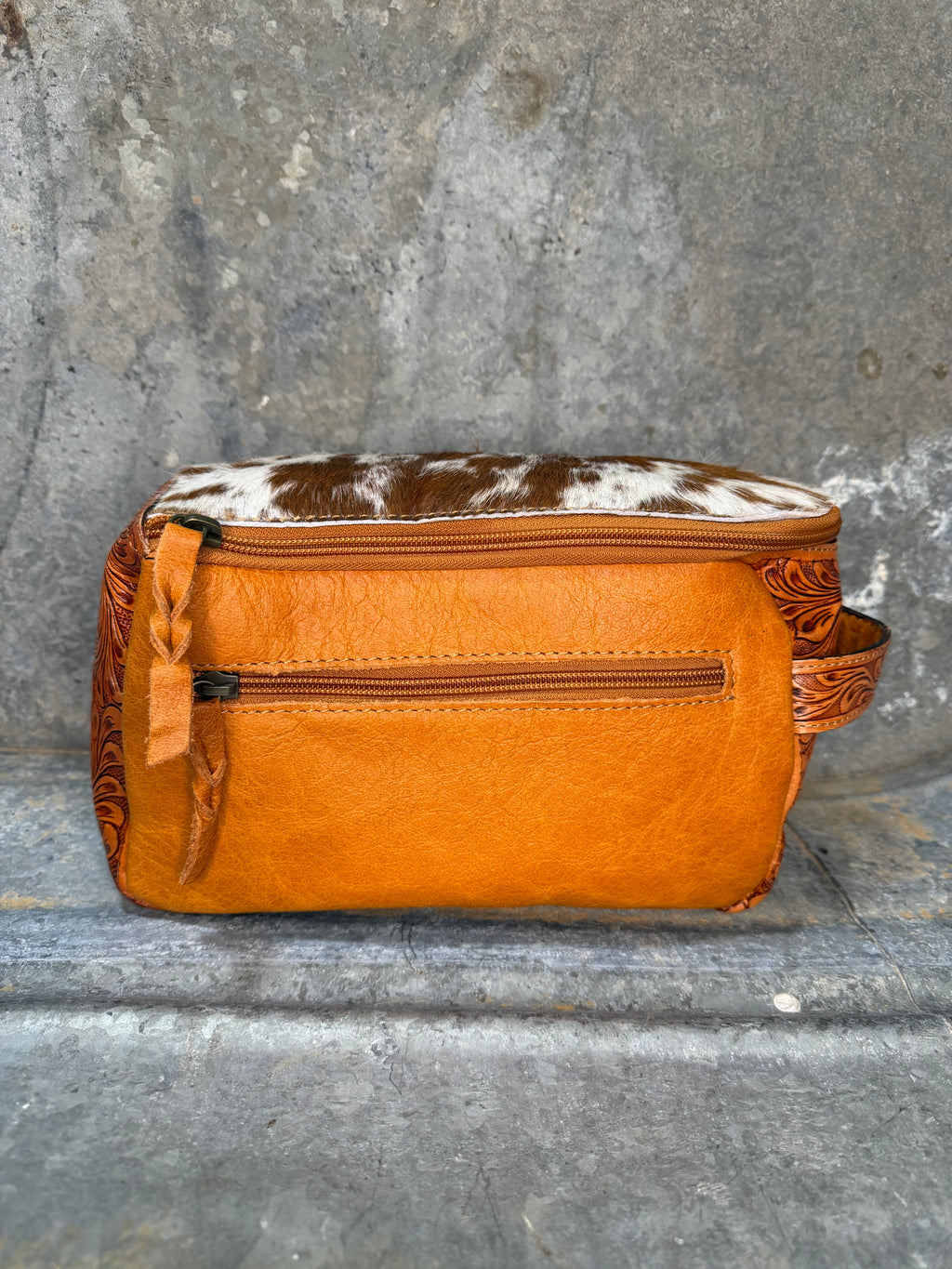 Cowhide Toiletry Bag