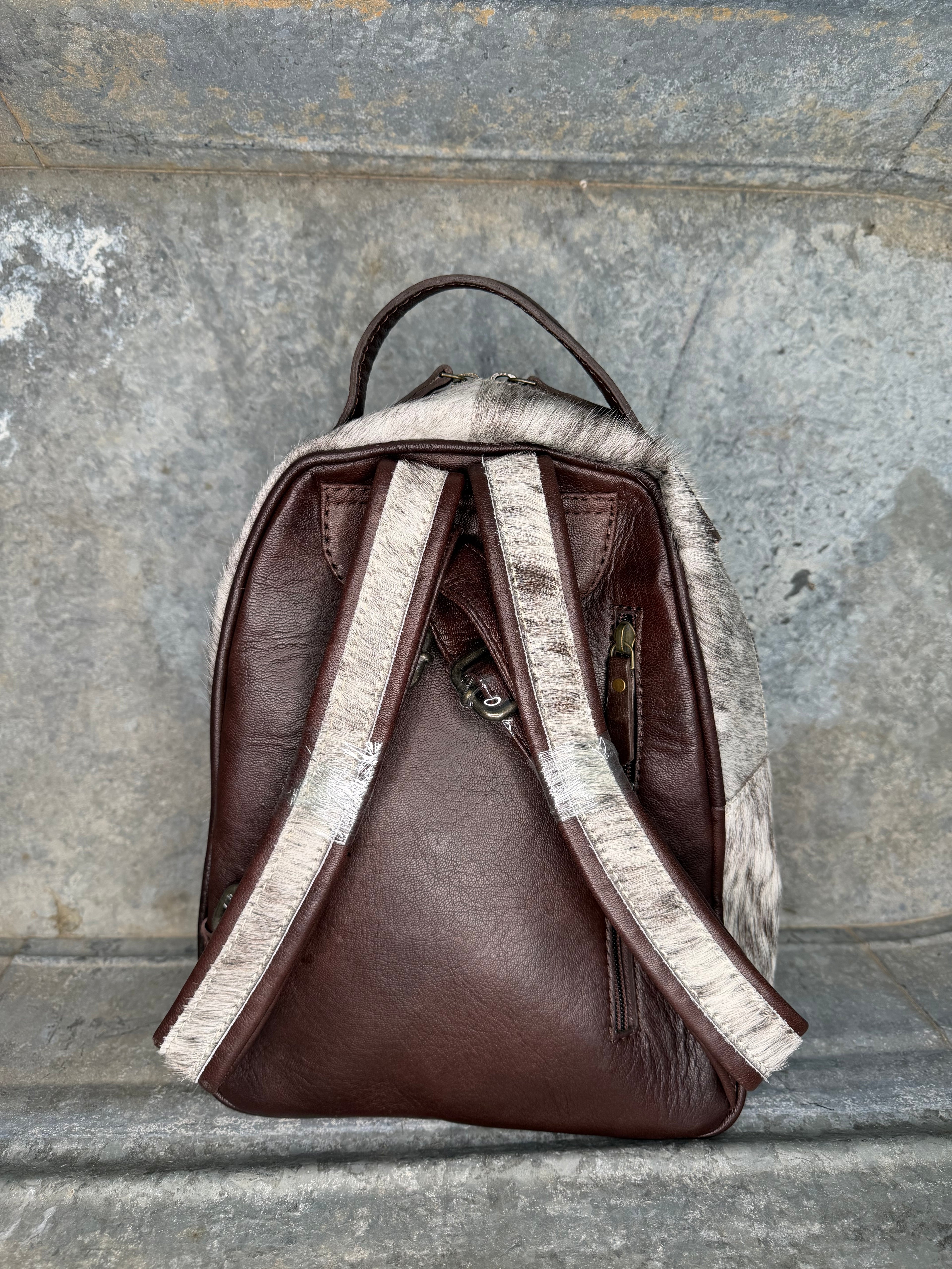 Cowhide Backpack (Small/Medium)