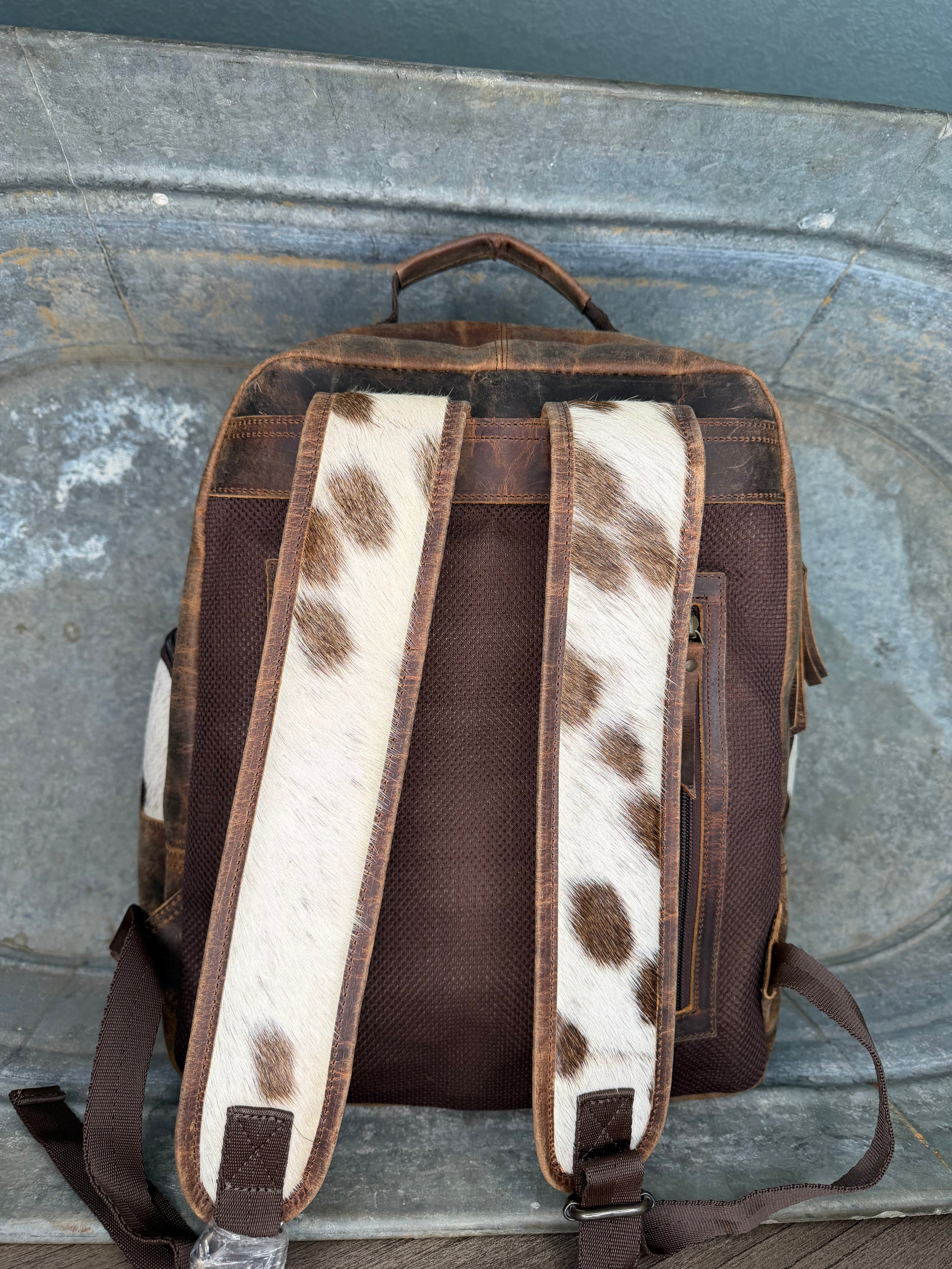 Cowhide Backpack (Large)