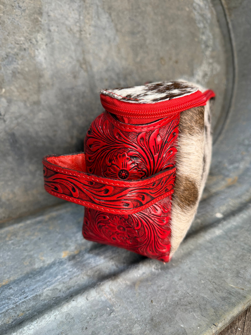 Cowhide Toiletry Bag