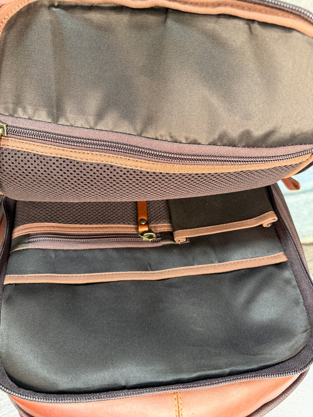 Full Grain Leather Backpack