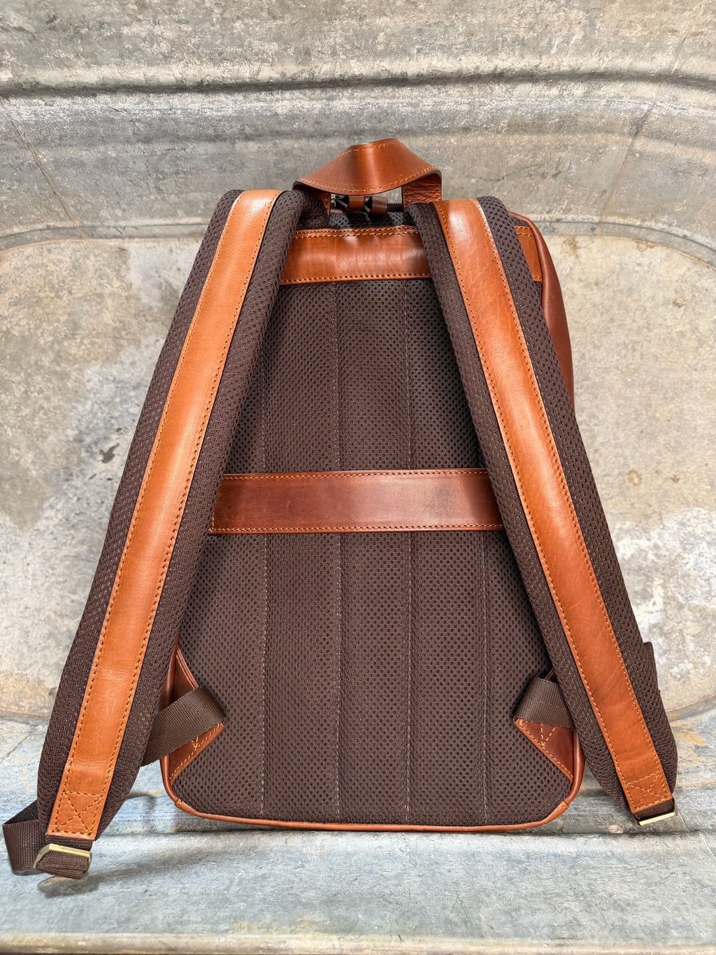 Full Grain Leather Backpack
