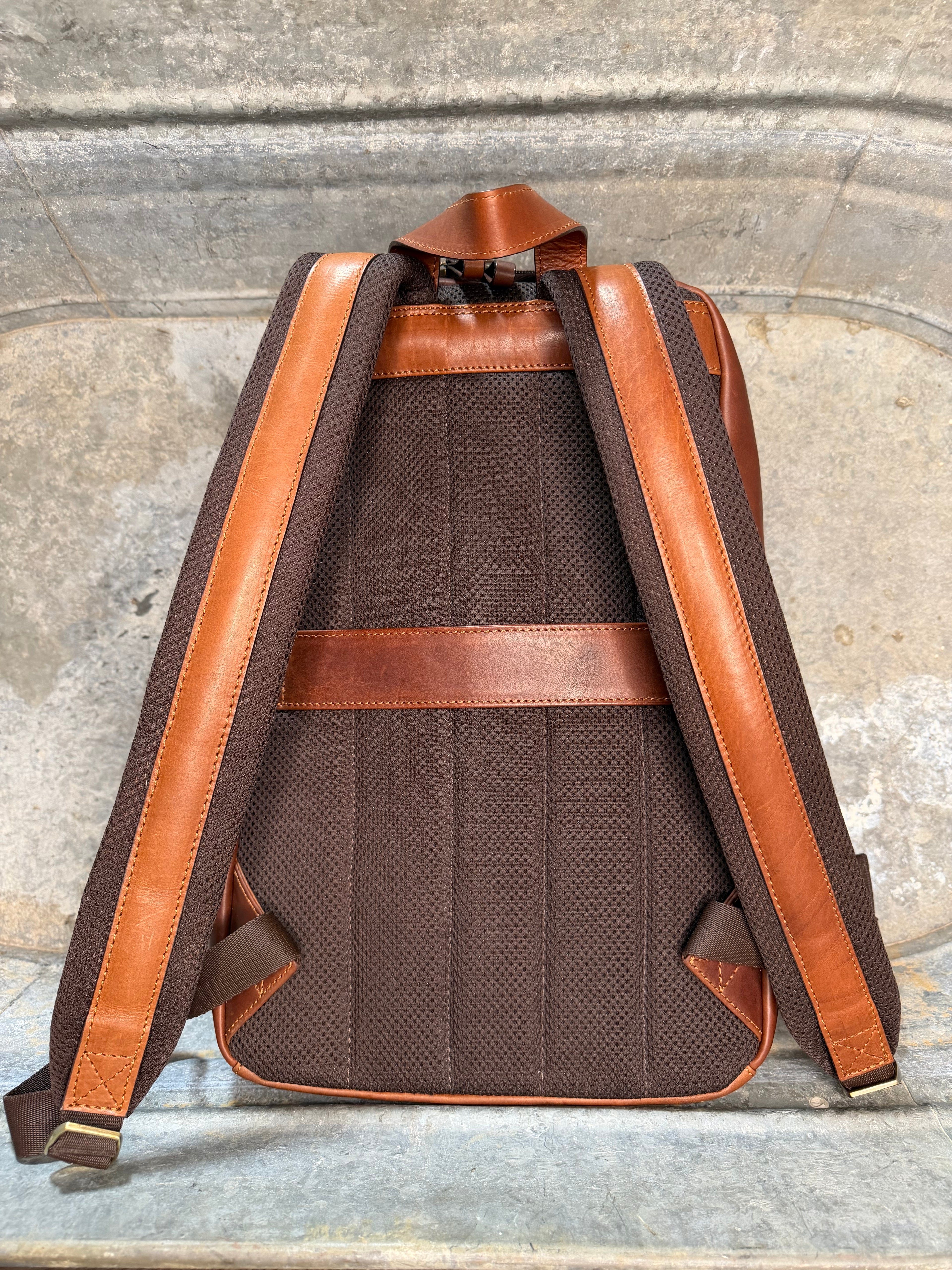 Full Grain Leather Backpack