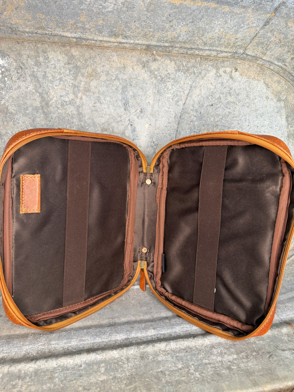 Cowhide & Tooled Bible Cover