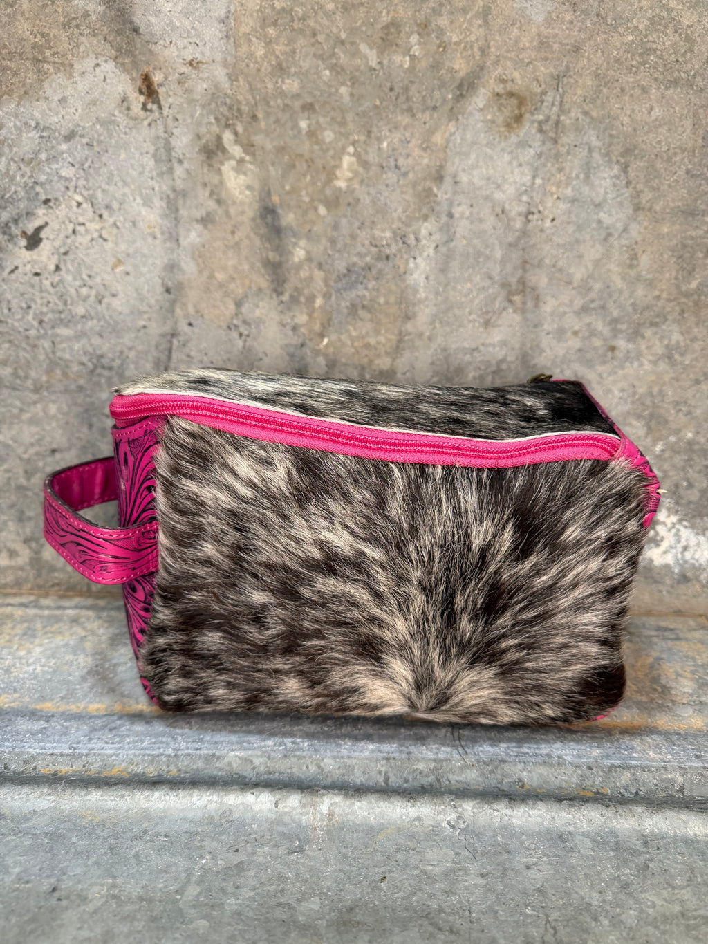 Cowhide Toiletry Bag