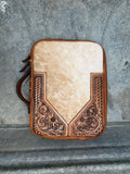 Cowhide & Tooled Bible Cover