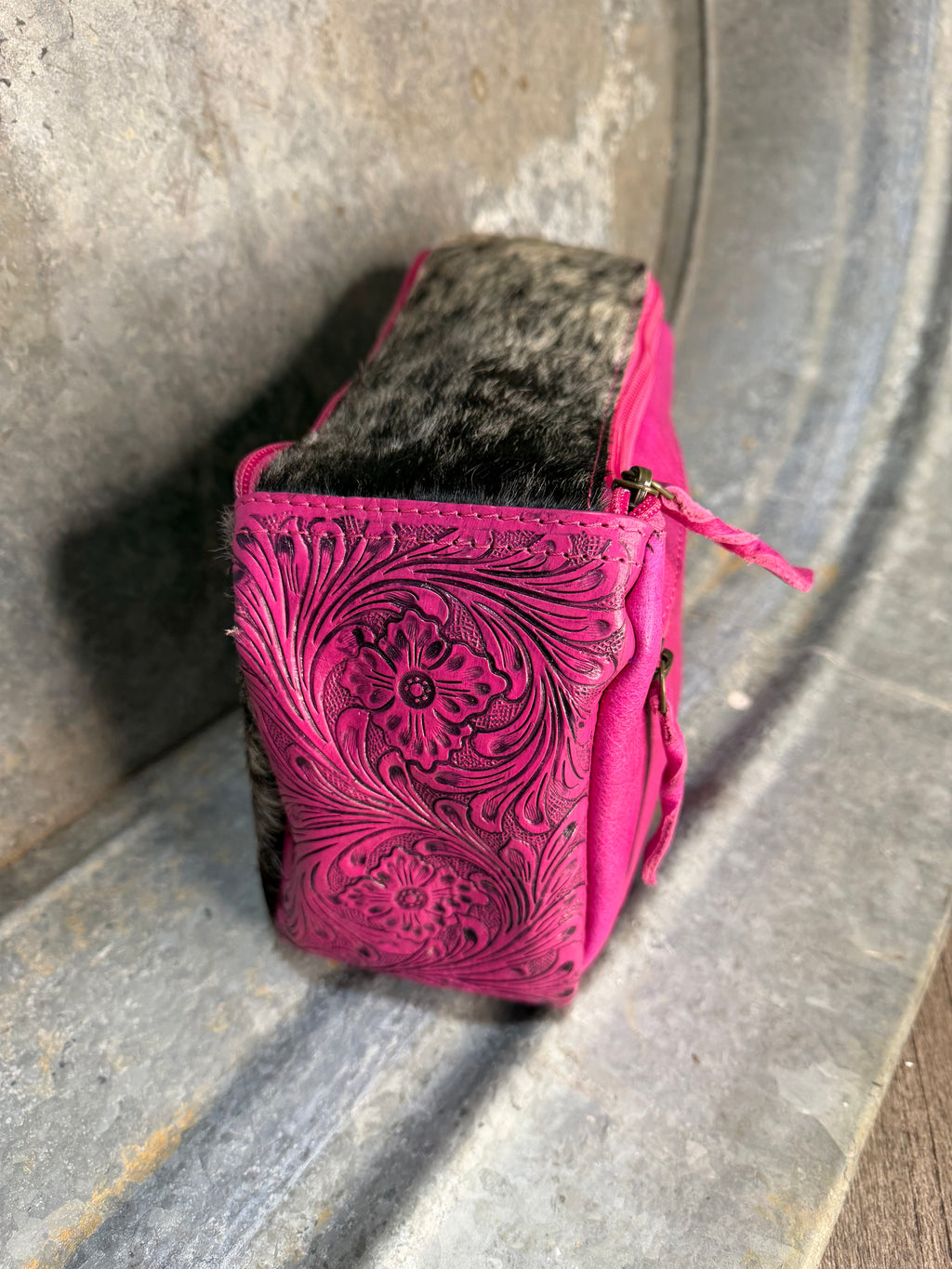 Cowhide Toiletry Bag