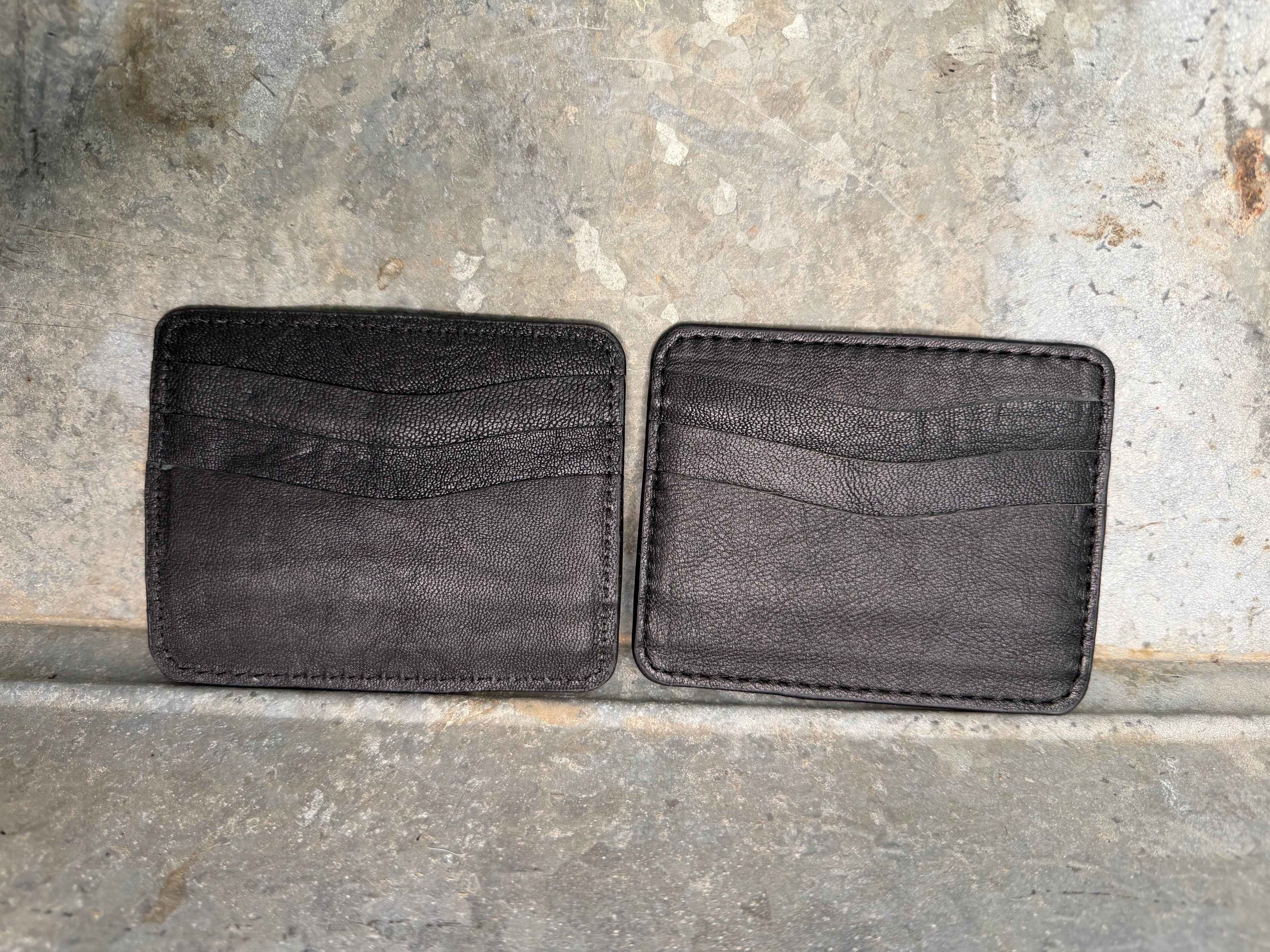 Leather Card Holder (Black)