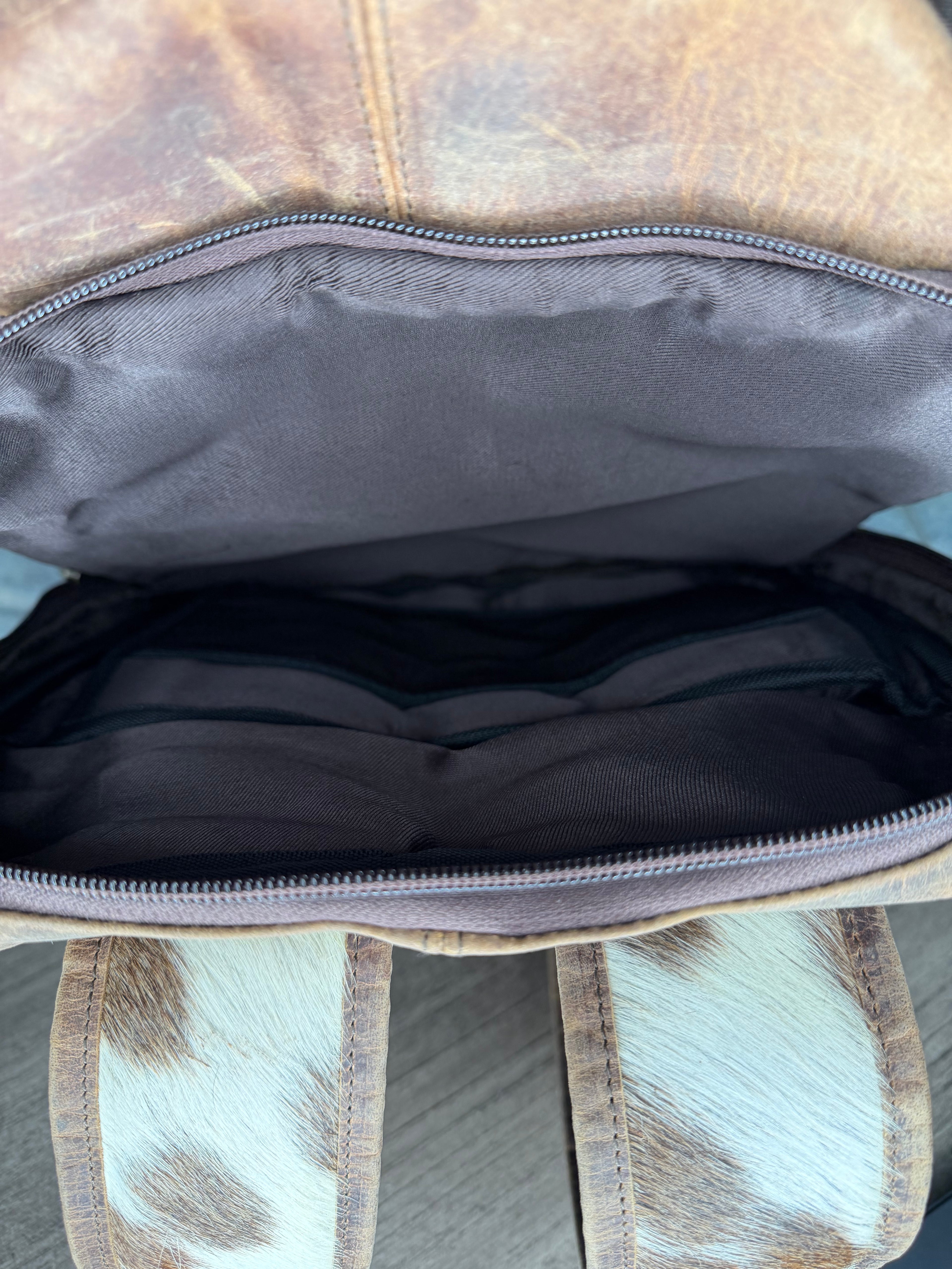 Cowhide Backpack (Large)