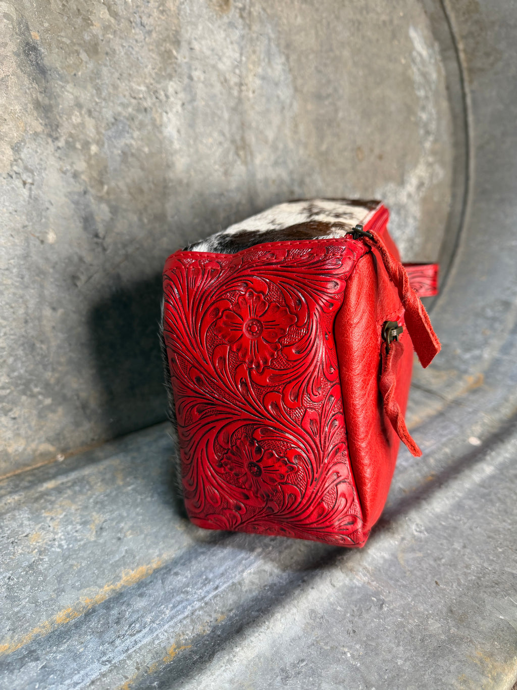 Cowhide Toiletry Bag