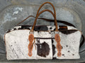 Cowhide Weekender Bag