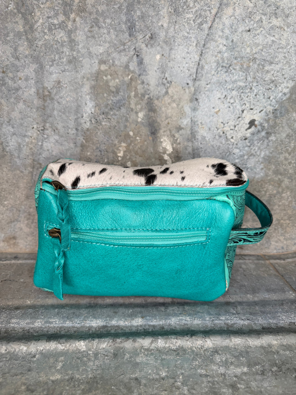 Cowhide Toiletry Bag